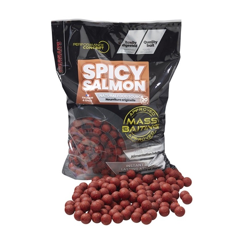 SPICY SALMON MASS BAITING 14 MM 3 KG