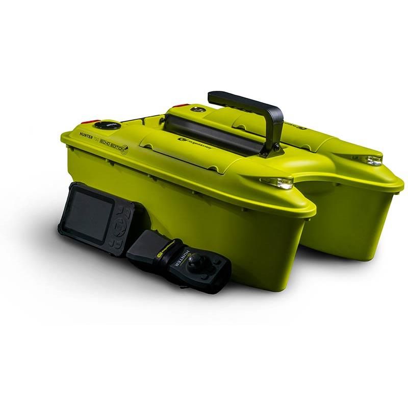 BATEAU AMORCEUR RIDGE MONKEY HUNTER 750 HI-VIZ ECHO