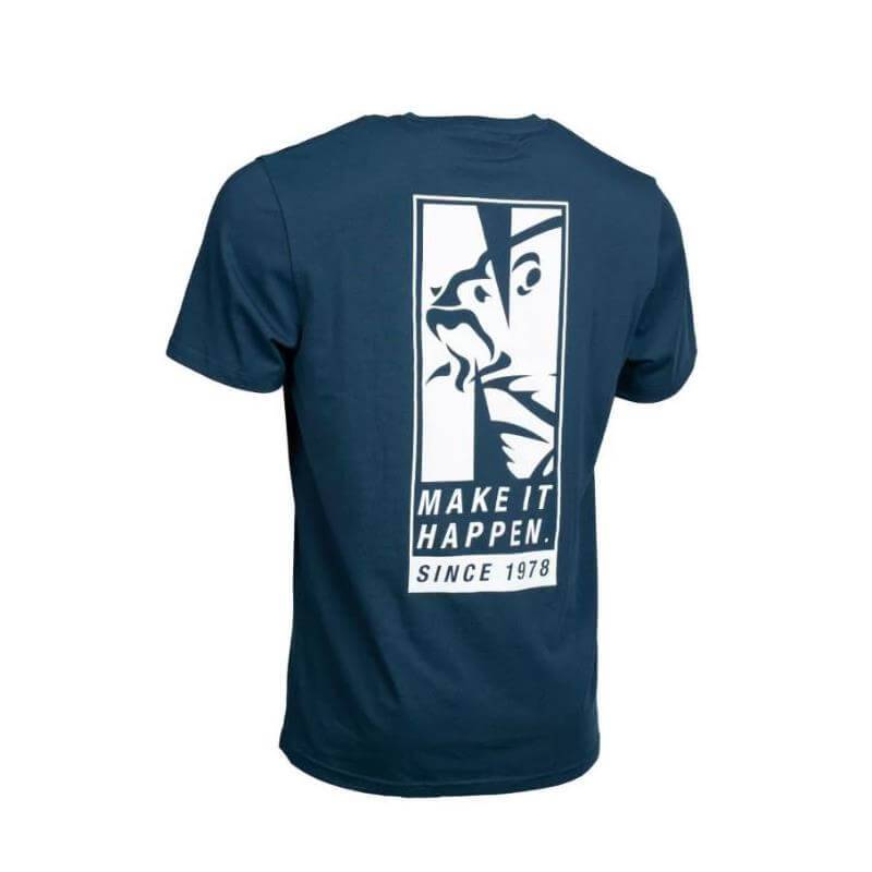 NASH MAKE IT HAPPEN SINCE 1978 TSHIRT NAVY BLUE (TAILLE SMALL)