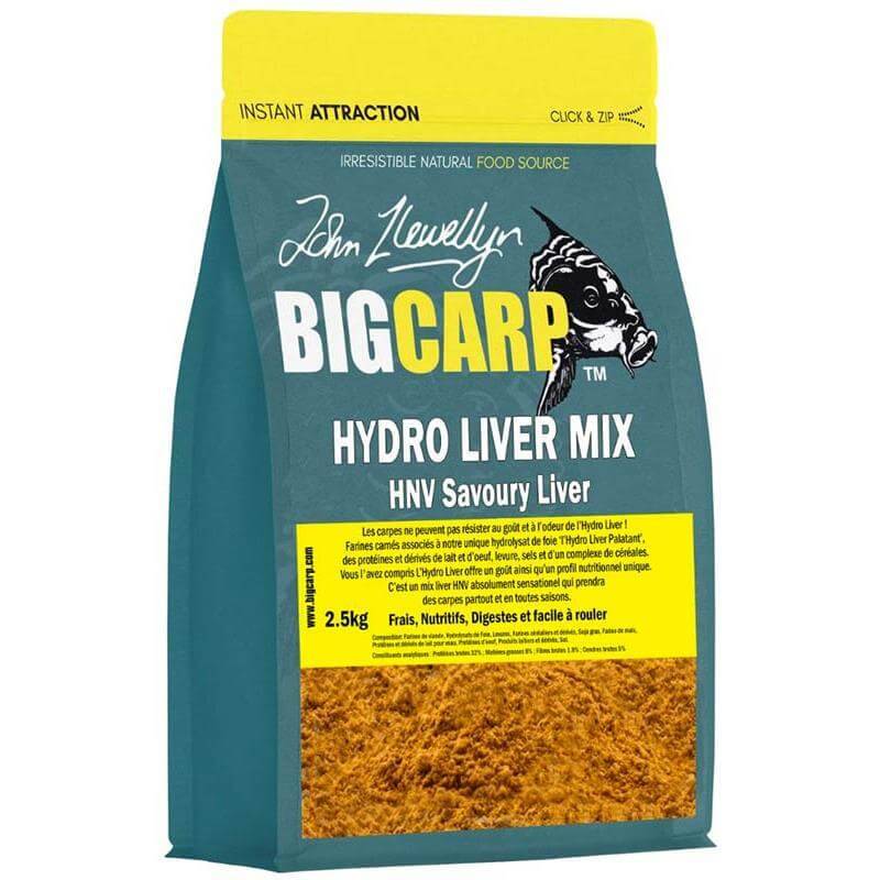 BIG CARP FARINE MIX HYDRO LIVER 2.5 KG